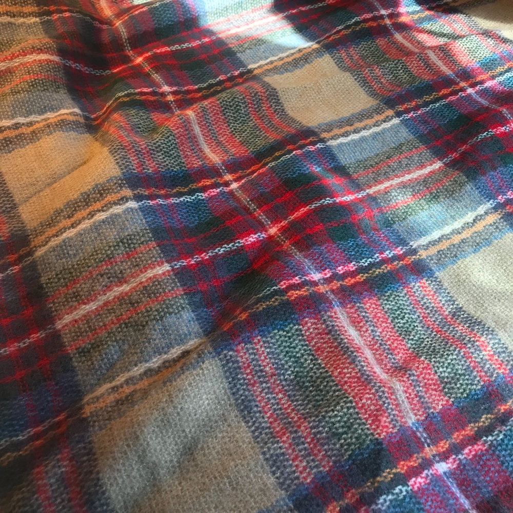 Flannel Blanket Scarf